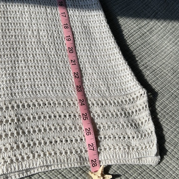 TOMMY BAHAMA Shimmer Sand Dollar Tunic Linen Cotton Blend | XS - Picture 11 of 12